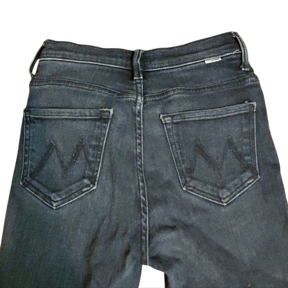 MOTHER The Pixie Swooner Ankle Fray Buttonfly Jeans Women's Size 25 - Picture 7 of 10